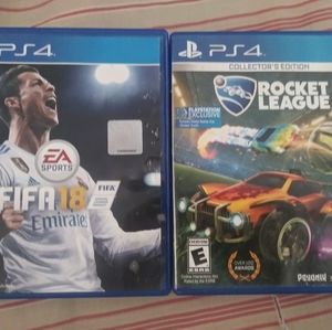 (PS4) Fifa 18/Rocket League Collector's Edition
